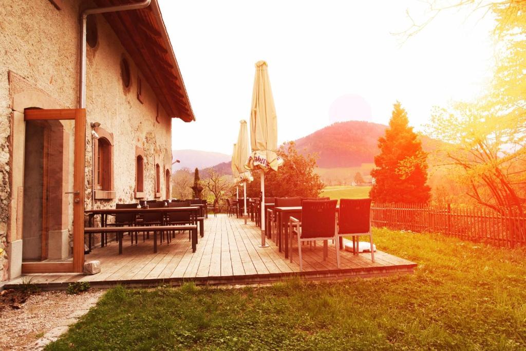 Hotel Rainhof Scheune & Naturpark Restaurant 키르히자르텐 외부 사진
